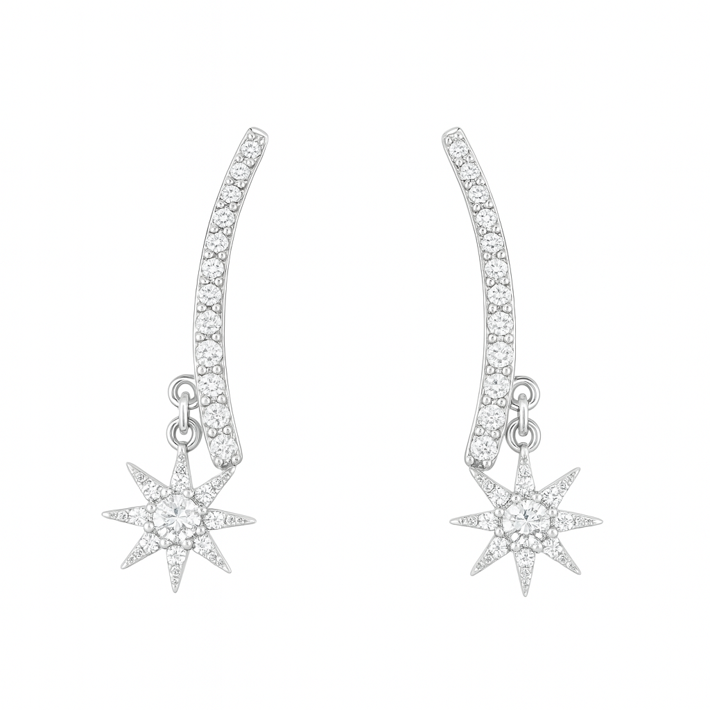 Celestial Curve Earrings