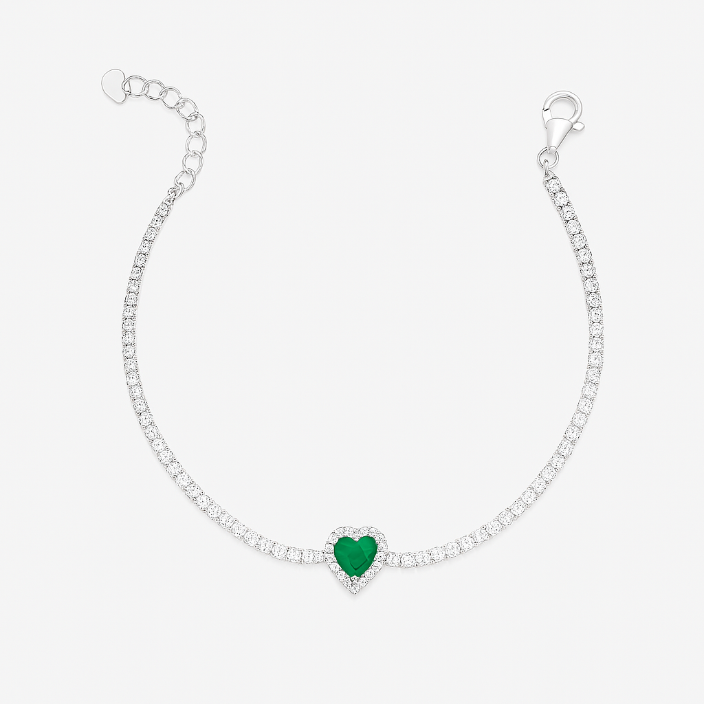 Emerald Embrace Bracelet