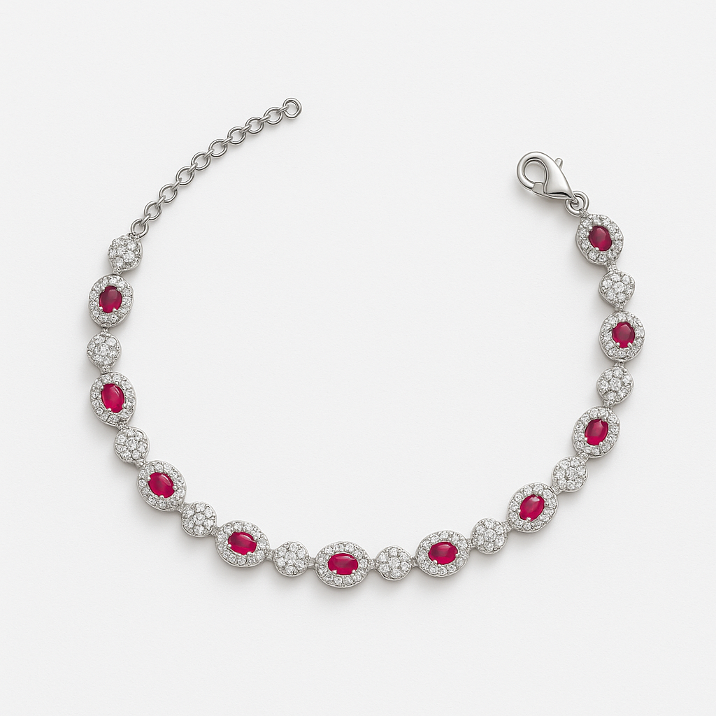 Scarlet Whisper Bracelet