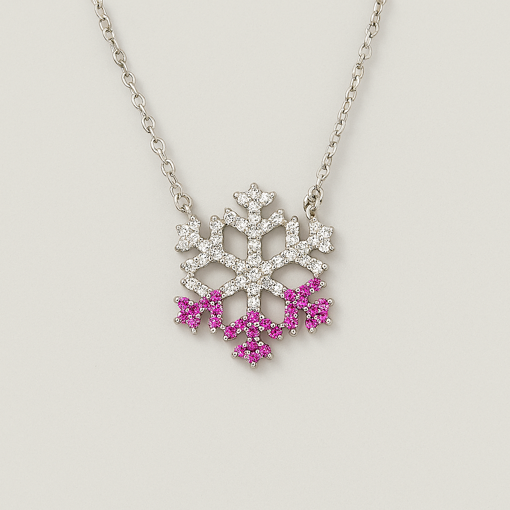 Frosted Blossom Necklace