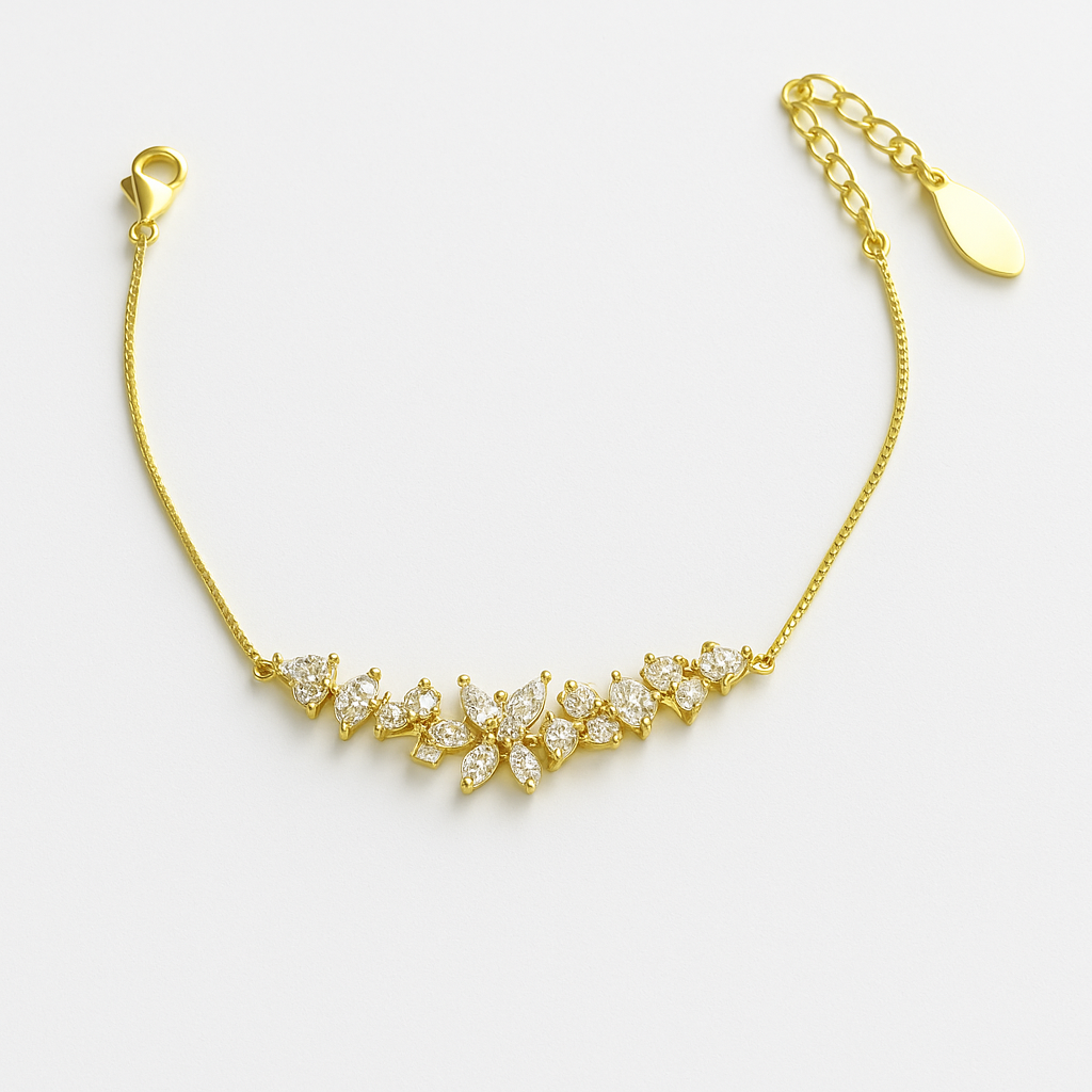 Crystal Bloom Bracelet