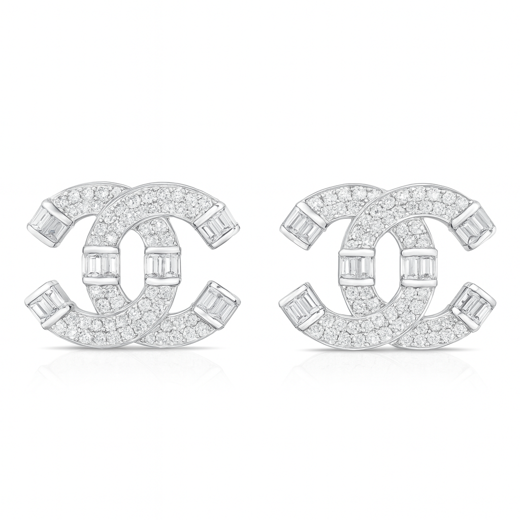Luxe Baguette Studs
