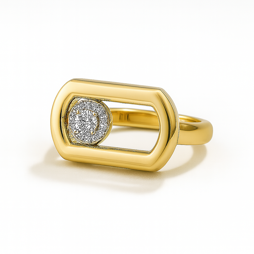 Halo Pivot Ring
