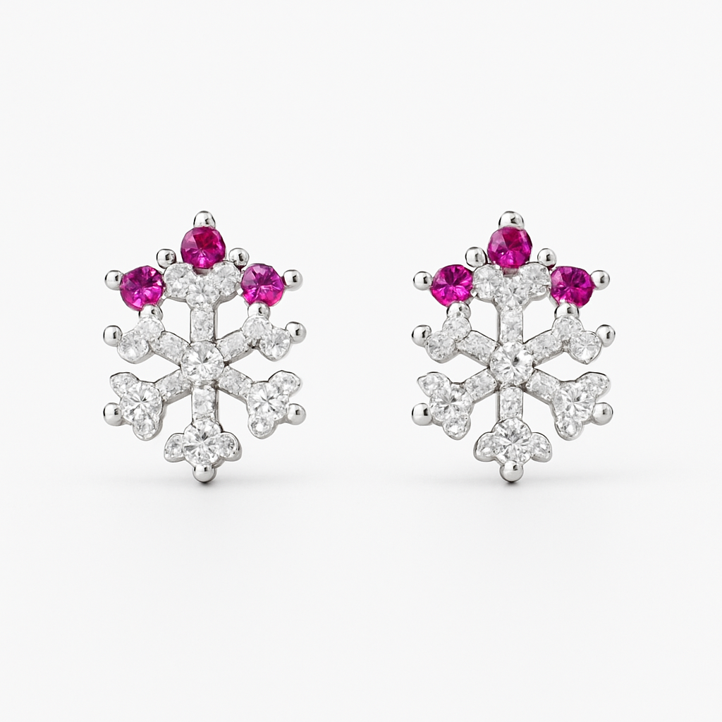 Frosted Bloom Earrings