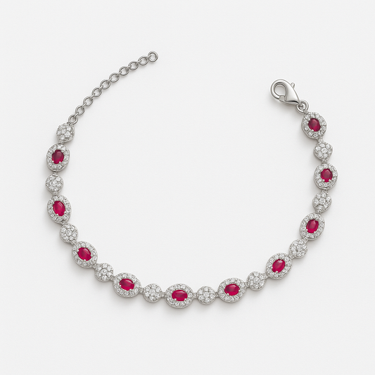 Scarlet Whisper Bracelet