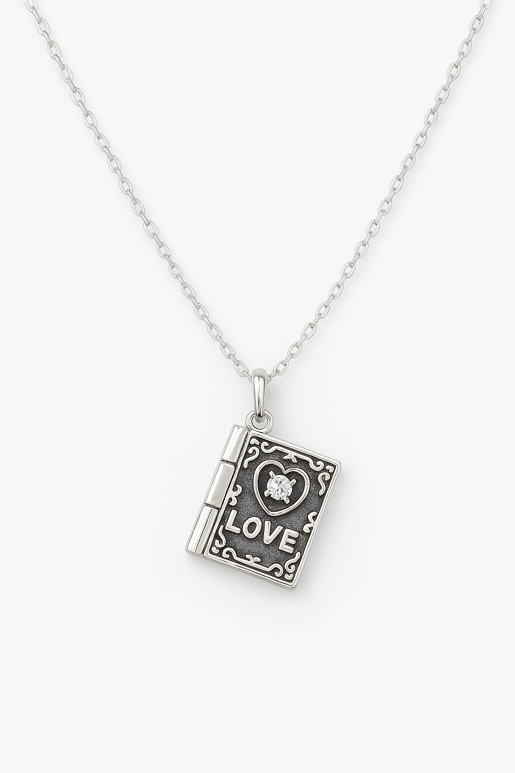 Love Story Locket Necklace