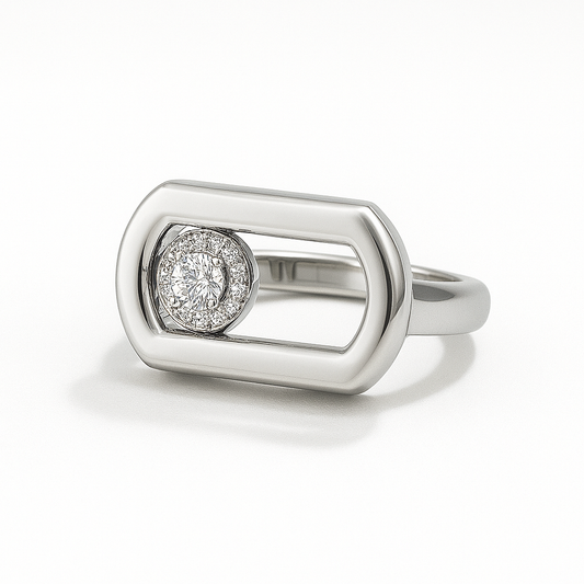 Halo Pivot Ring