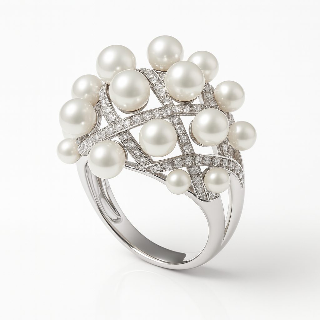 Celestial Cluster Ring