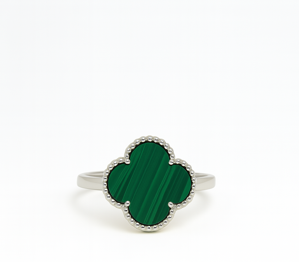Malachite Bloom Ring