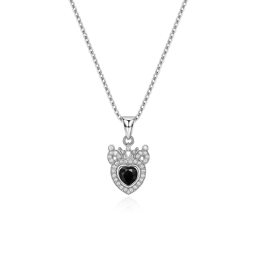 Midnight Crown Necklace