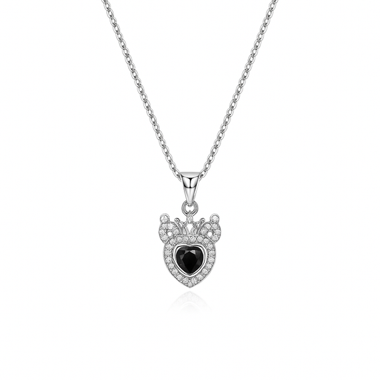 Midnight Crown Necklace
