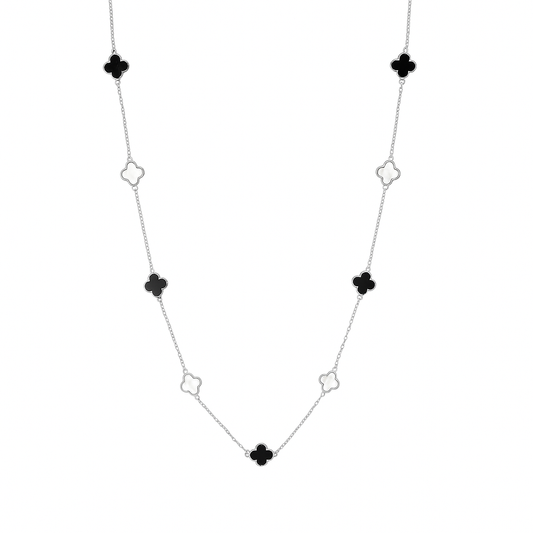 Dual Harmony Clover Necklace
