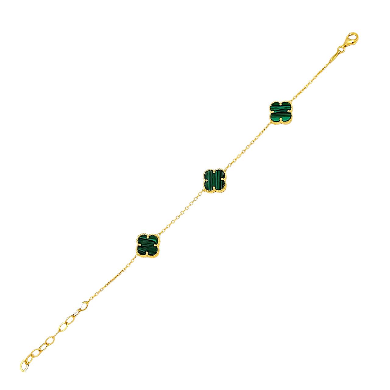 Emerald Bloom bracelet